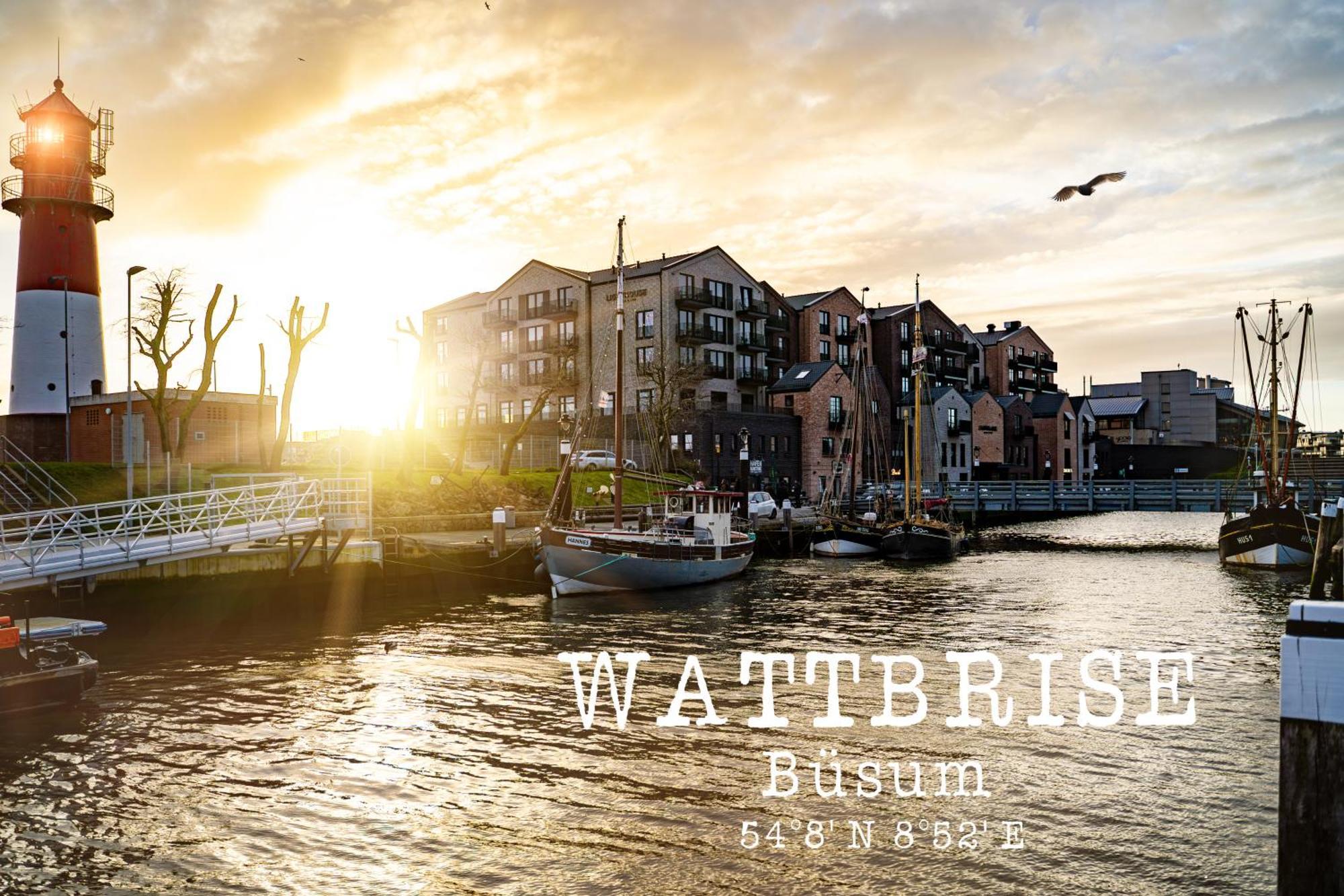 Ferienhaus Wattbrise Busum Bagian luar foto